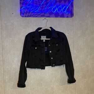 Forever 21 Black Jean Jacket for Kids